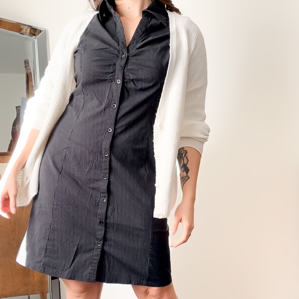 Y2K Striped dress